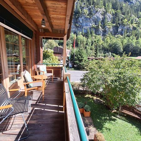 Luxury Family Apartment Lauterbrunnen Eksteriør bilde